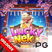 Lucky Neko slot game cover art